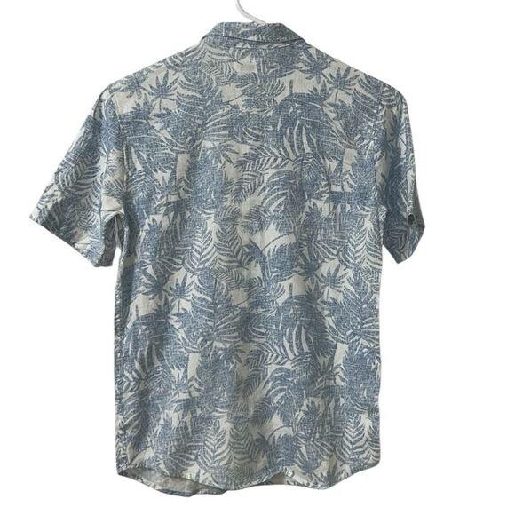 Old Navy,Straight faded Boys Button Down Printed Shirt(10/12) - Picture 7 of 9